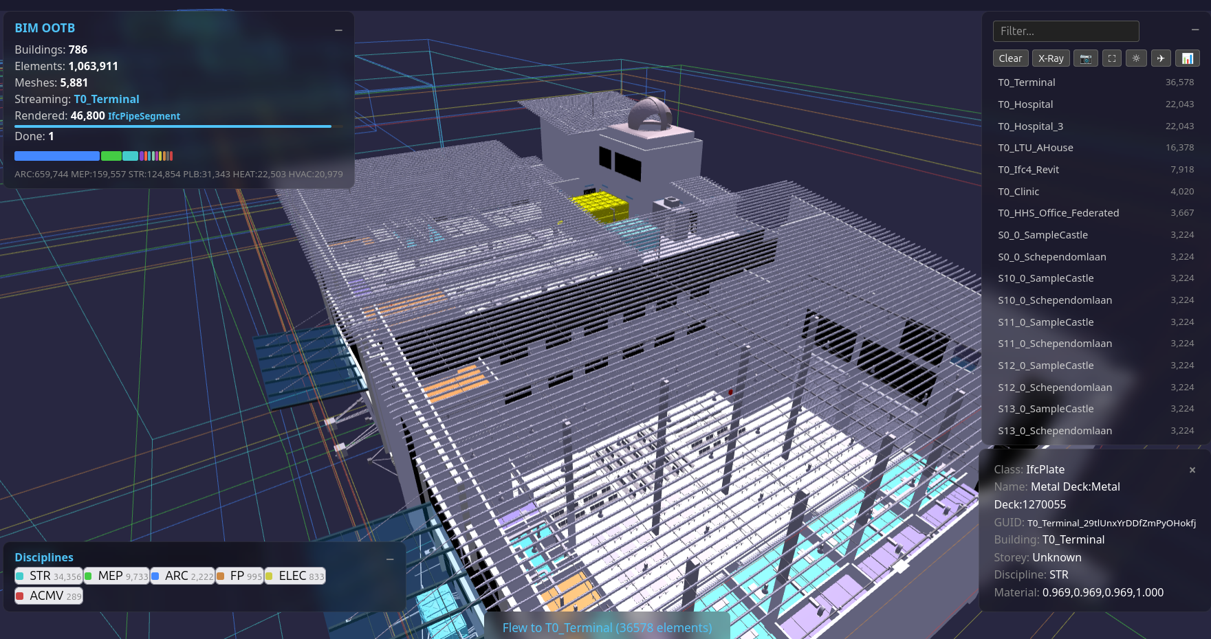 BIM OOTB — Browser-native BIM viewer