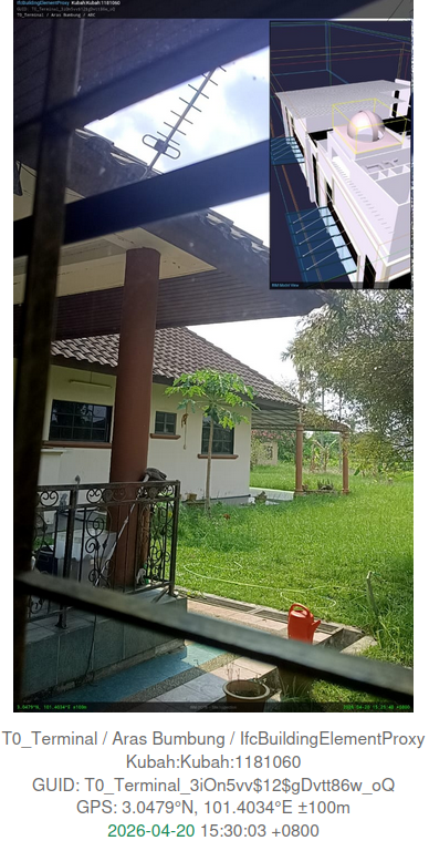 Site Camera — photo + BIM model + GPS + timestamp