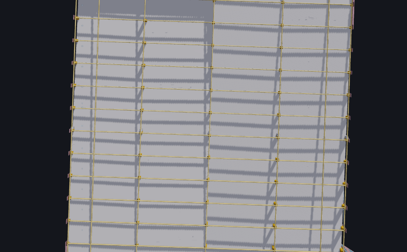 The new column line